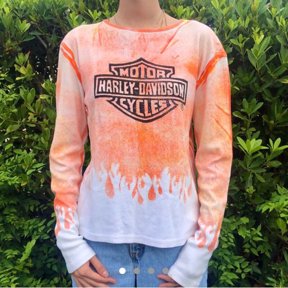 harley davidson🧡 tee